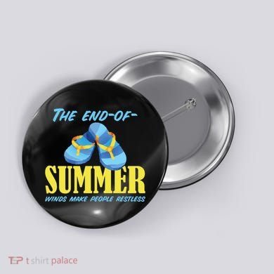 Endofsummer Winds: A Celebration Of Seasonal Change Button