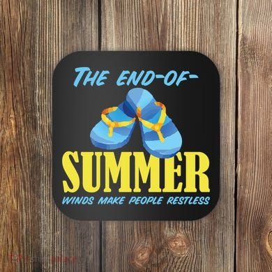 Endofsummer Winds: A Celebration Of Seasonal Change Coaster
