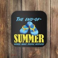 Endofsummer Winds: A Celebration Of Seasonal Change Coaster thumb 0