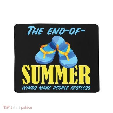 Endofsummer Winds: A Celebration Of Seasonal Change Mousepad