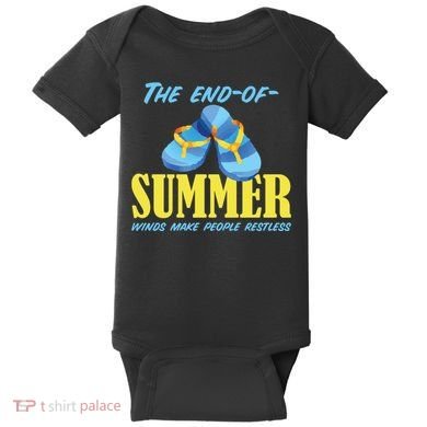 Endofsummer Winds: A Celebration Of Seasonal Change Baby Bodysuit