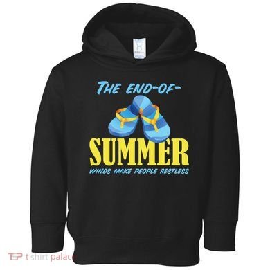 Endofsummer Winds: A Celebration Of Seasonal Change Toddler Hoodie