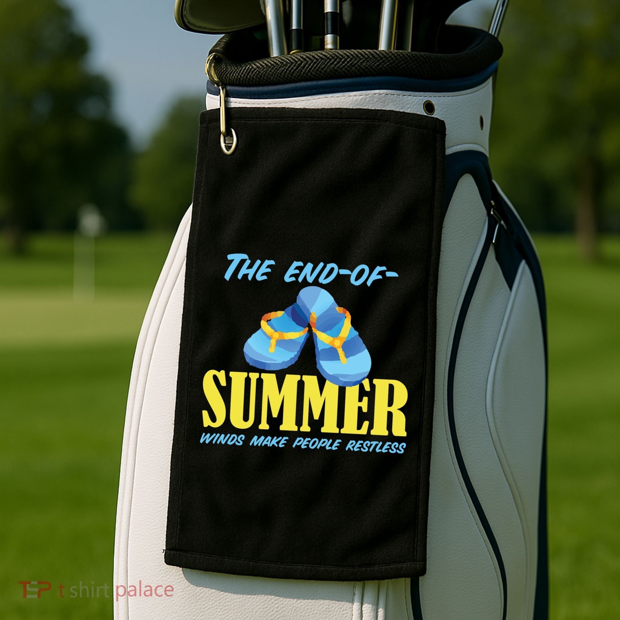 Endofsummer Winds: A Celebration Of Seasonal Change Golf Towel