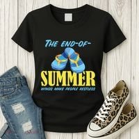 Endofsummer Winds: A Celebration Of Seasonal Change Women's T-Shirt thumb 3