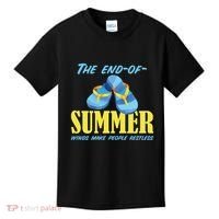 Endofsummer Winds: A Celebration Of Seasonal Change Kids T-Shirt thumb 0