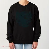 Eagle With American Flag Women's Sweatshirt thumb 0