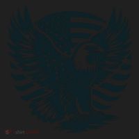 Eagle With American Flag Women's Sweatshirt thumb 2