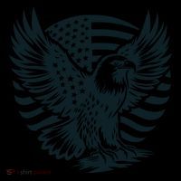 Eagle With American Flag Toddler Hoodie thumb 2