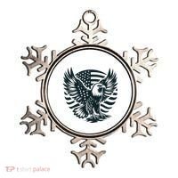 Eagle With American Flag Ornament thumb 0