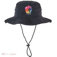 Earth Without Art Is Just Eh Funny Art Teacher Artist Bucket Hat thumb 0