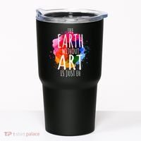 Earth Without Art Is Just Eh Funny Art Teacher Artist Tumbler thumb 0