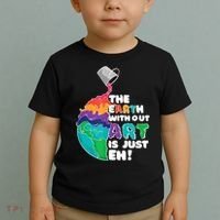 Earth Without Art Is Just EH Toddler T-Shirt thumb 2