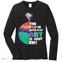 Earth Without Art Is Just EH Women's Long Sleeve Shirt thumb 0