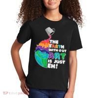Earth Without Art Is Just EH Kids T-Shirt thumb 2
