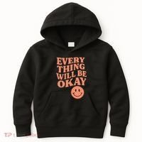 Everything Will Be Okay Kids Hoodie thumb 0
