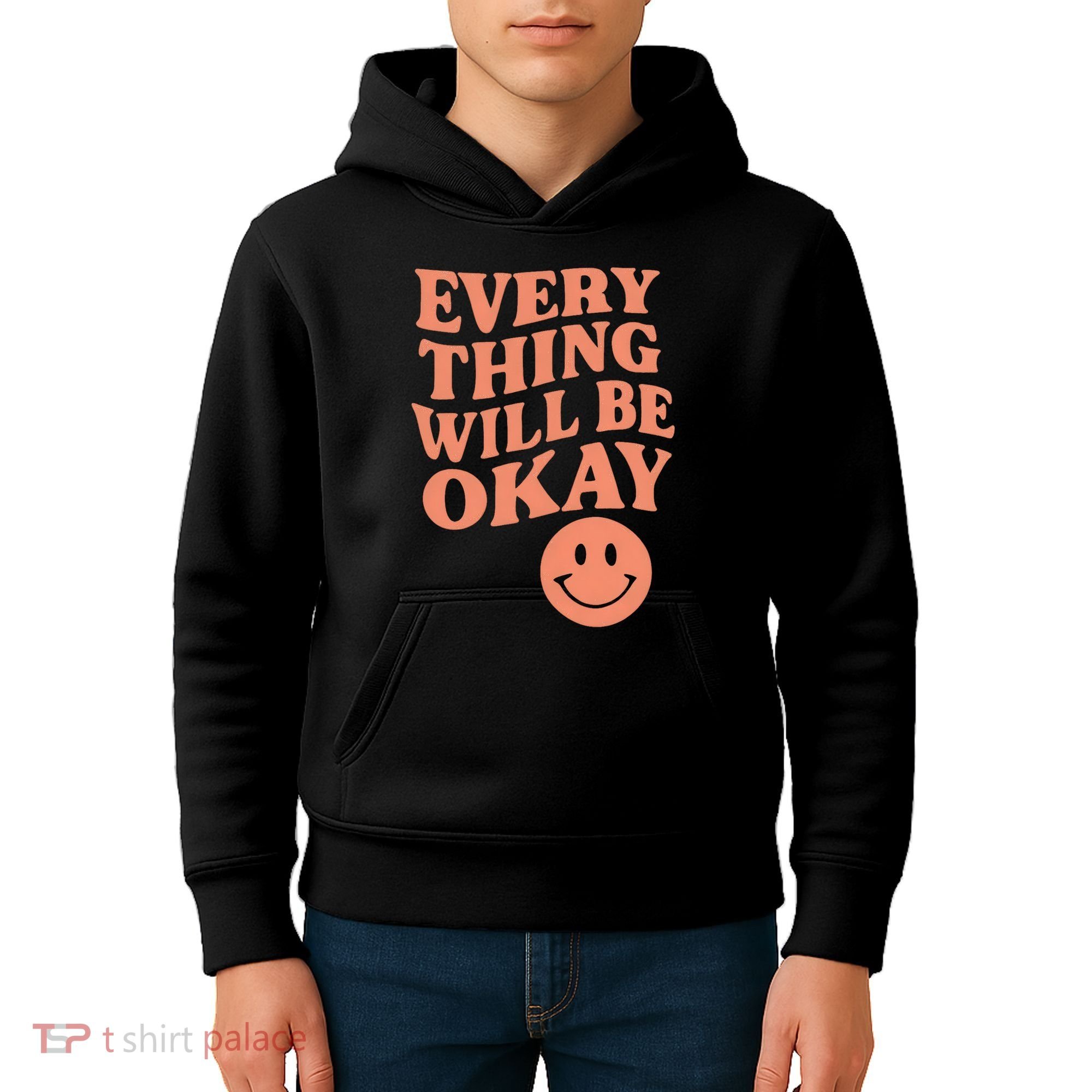 Everything Will Be Okay Kids Hoodie