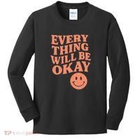 Everything Will Be Okay Kids Long Sleeve Shirt thumb 0