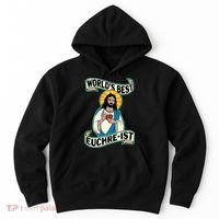 Euchre WorldS Best Euchre Ist Jesus Pun Hoodie thumb 0
