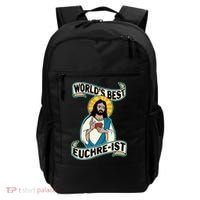 Euchre WorldS Best Euchre Ist Jesus Pun Backpack thumb 0