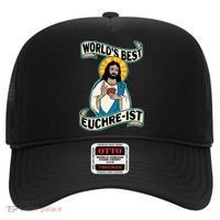Euchre WorldS Best Euchre Ist Jesus Pun Hat thumb 0
