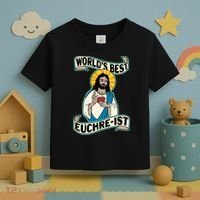Euchre WorldS Best Euchre Ist Jesus Pun Toddler T-Shirt thumb 3