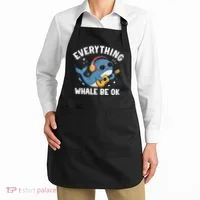 Everything Whale Be OK Apron thumb 2