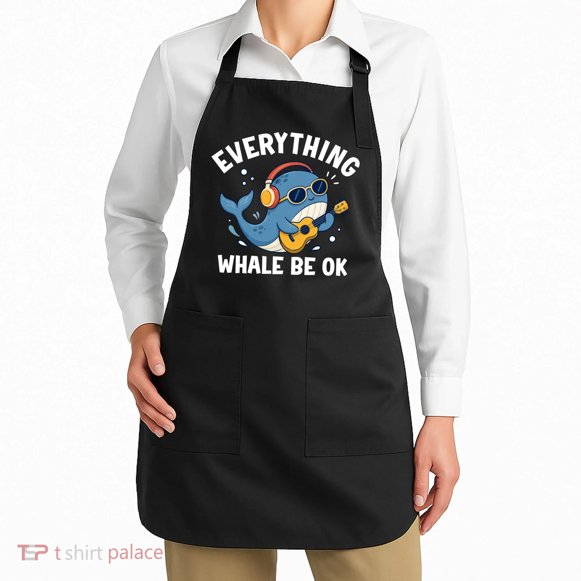 Everything Whale Be OK Apron
