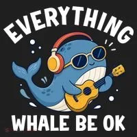 Everything Whale Be OK Tumbler thumb 3