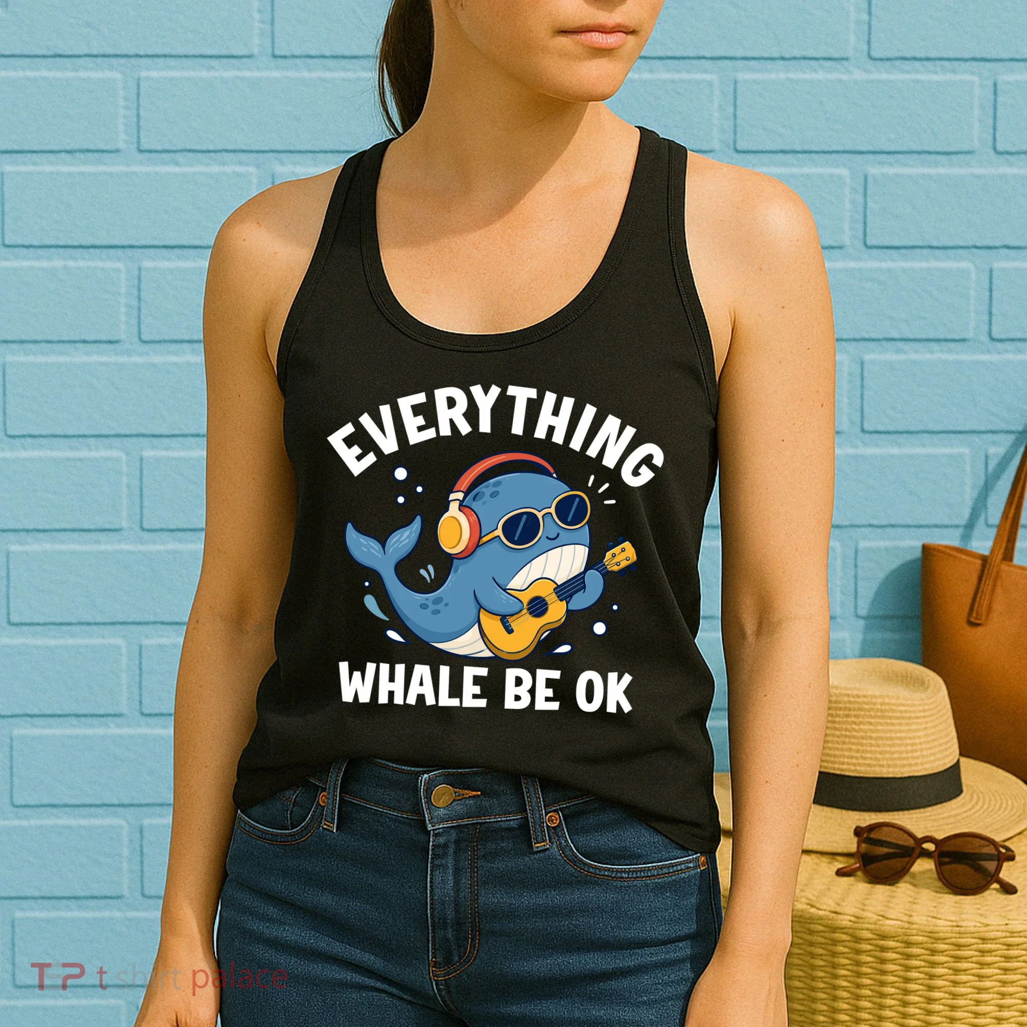 Everything Whale Be OK Women's Tank Top