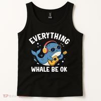 Everything Whale Be OK Tank Top thumb 2