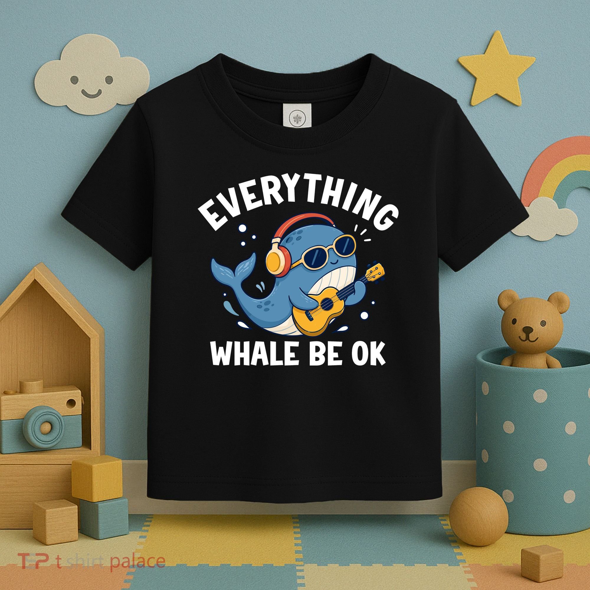 Everything Whale Be OK Toddler T-Shirt