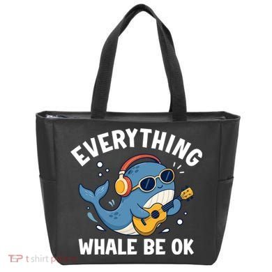 Everything Whale Be OK Tote Bag