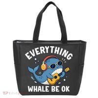 Everything Whale Be OK Tote Bag thumb 0