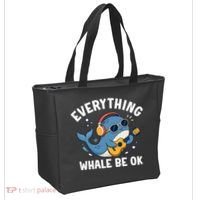 Everything Whale Be OK Tote Bag thumb 2