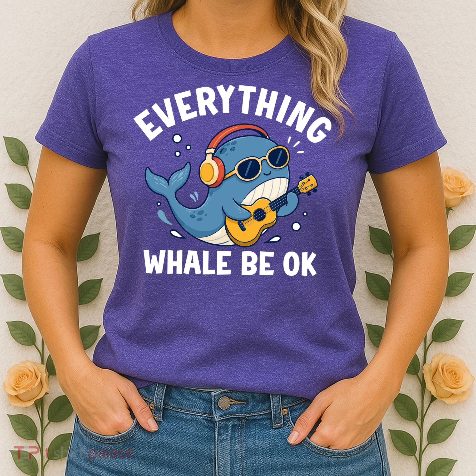 Everything Whale Be OK Women's T-Shirt