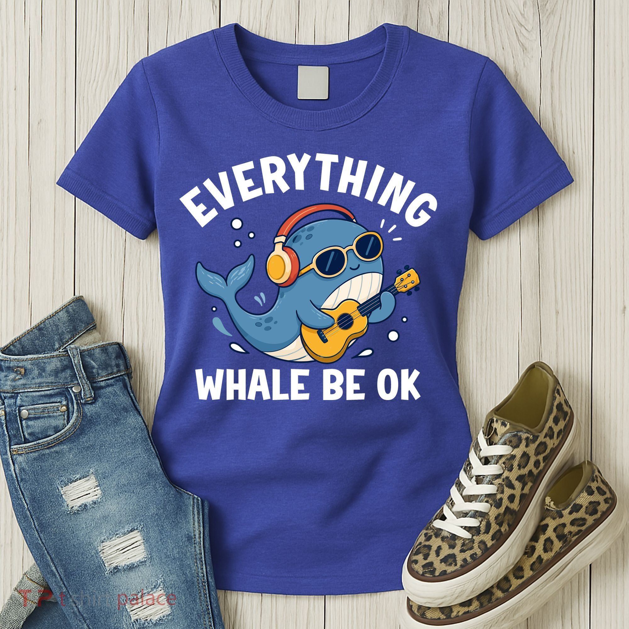 Everything Whale Be OK Women's T-Shirt