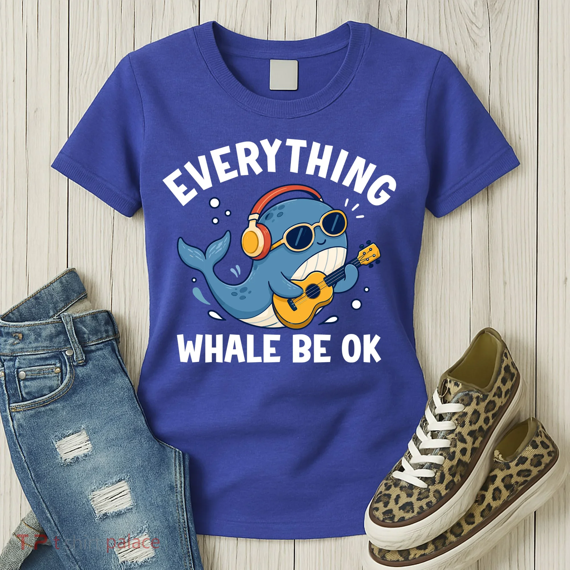 Everything Whale Be OK Women's T-Shirt