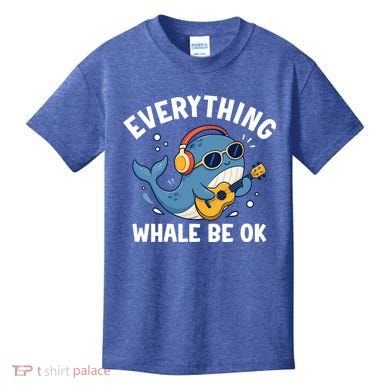Everything Whale Be OK Kids T-Shirt