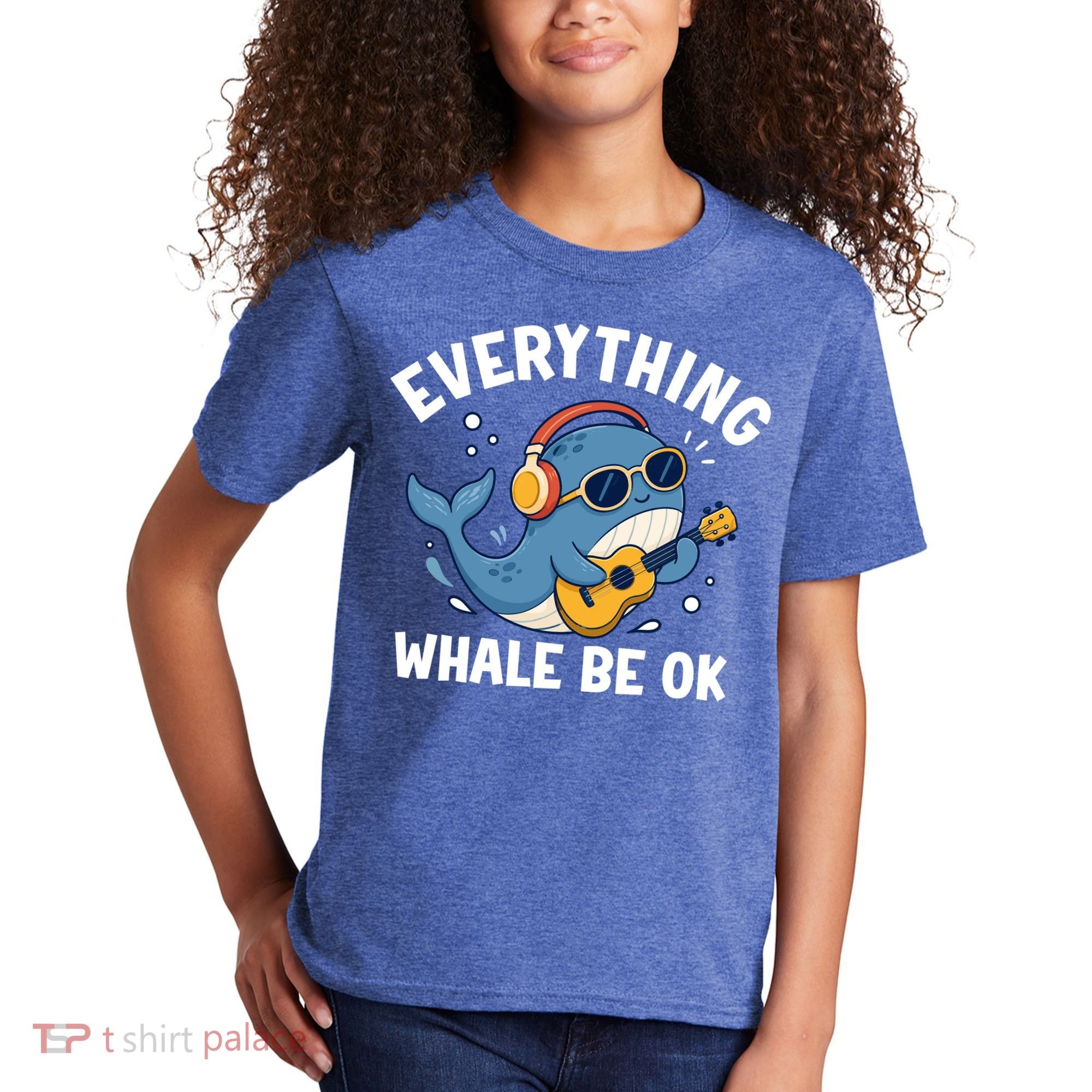 Everything Whale Be OK Kids T-Shirt
