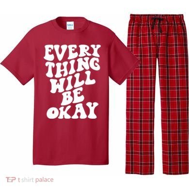 Everything Will Be Okay Pajama Set