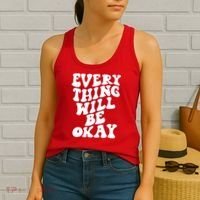 Everything Will Be Okay Women's Tank Top thumb 2