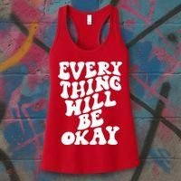 Everything Will Be Okay Women's Tank Top thumb 3