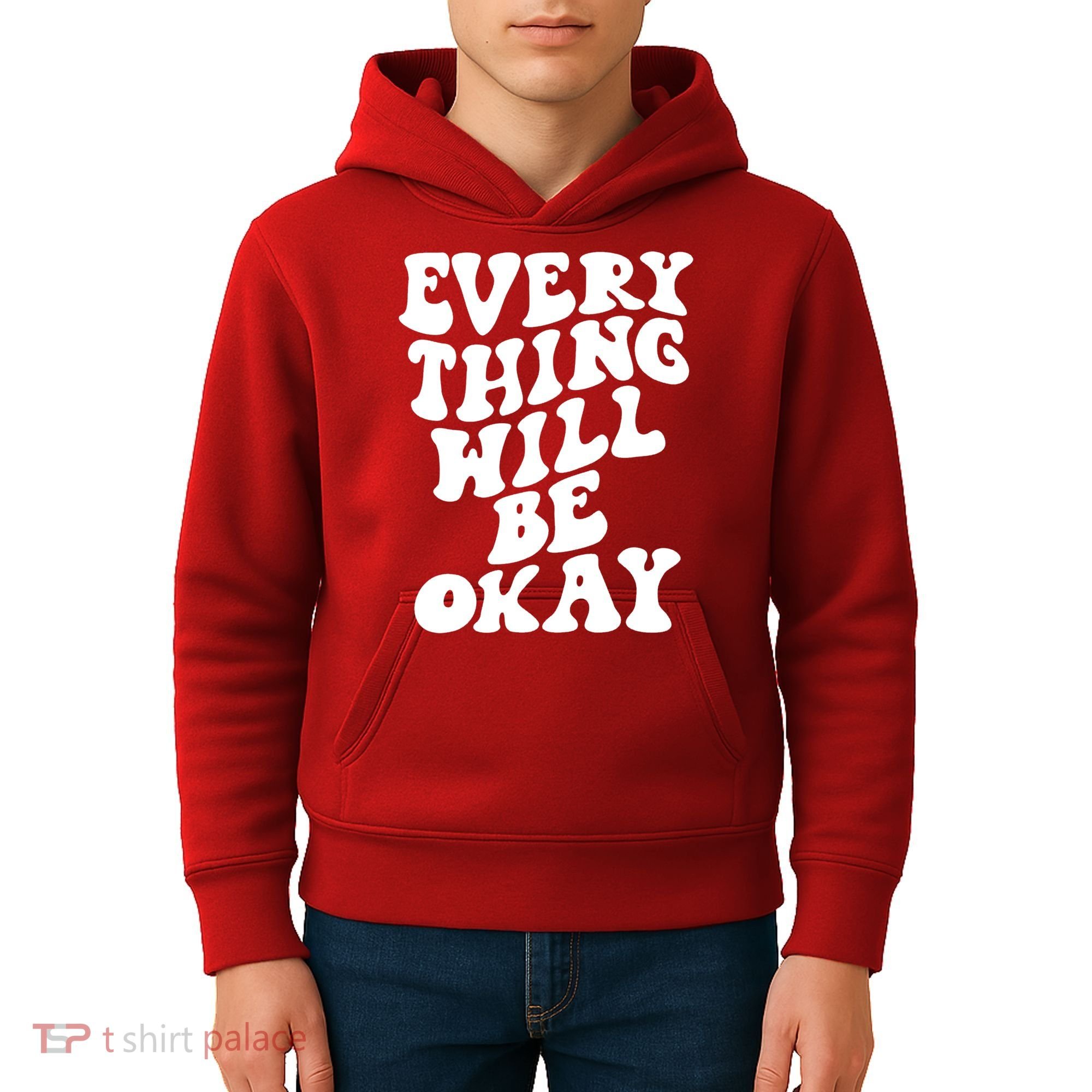 Everything Will Be Okay Kids Hoodie