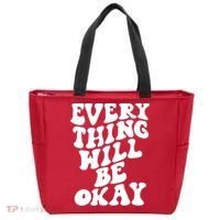 Everything Will Be Okay Tote Bag thumb 0