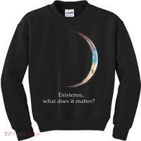 Existence What Does It Matter Astronomy Physics Kids Sweatshirt thumb 0