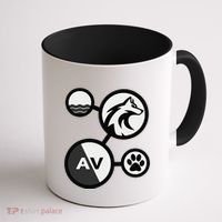 Elemental Waterwolf Coffee Mug thumb 1