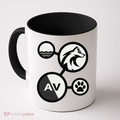 Elemental Waterwolf Coffee Mug