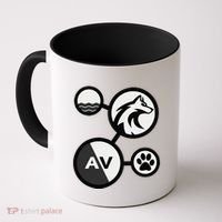 Elemental Waterwolf Coffee Mug thumb 0