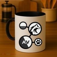 Elemental Waterwolf Coffee Mug thumb 4