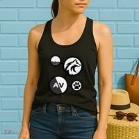 Elemental Waterwolf Women's Tank Top thumb 2